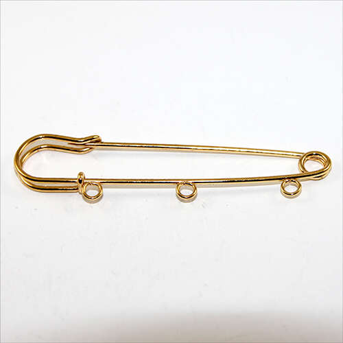 3 Loop Kilt Pin - Gold