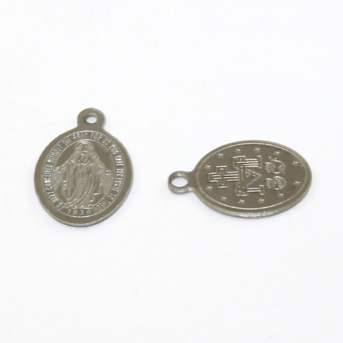 Miraculous Mary 304 Stainless Steel Medal