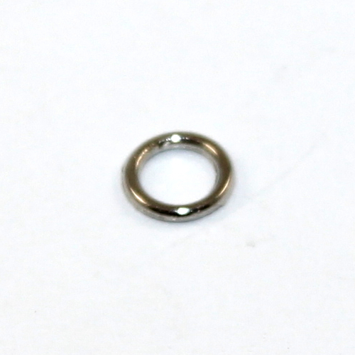 6mm Solid Alloy Ring - Platinum