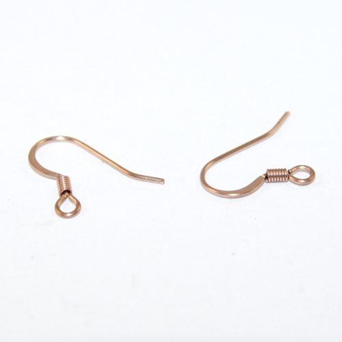 Classic Ball & Spring Ear Wires with Front Facing Loop- GOLD, 304