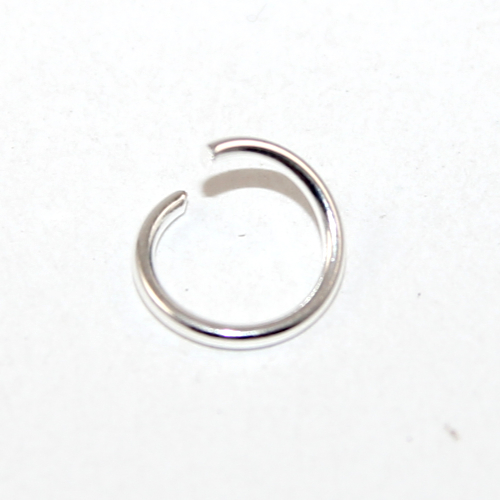 10mm x 1.2mm 304 Stainless Steel Jump Ring - Silver