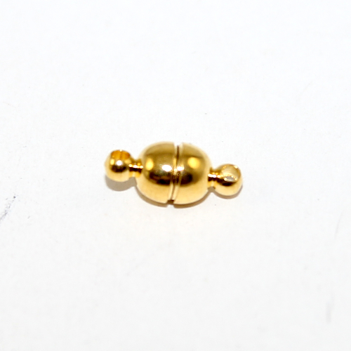 5mm Oval Magnet - Gold
