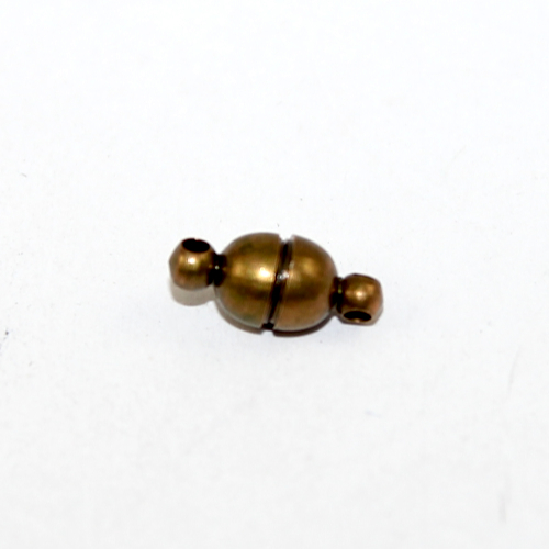 5mm Oval Magnet - Antique Bronze