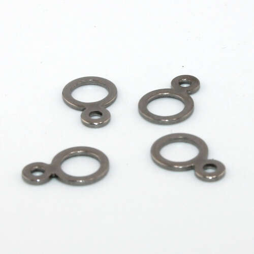 14mm x 9.5mm Bail 304 Stainless Steel