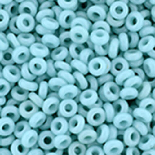 11/0 Demi Round - Opaque Turquoise - TN-11-55 - 13 gram Flip Top Container