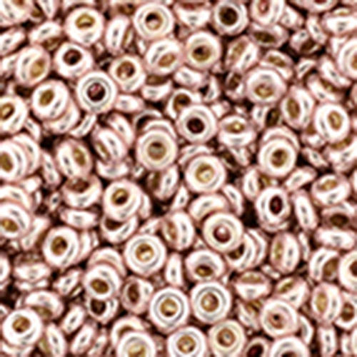 11/0 Demi Round - PermaFinish - Galvanized Sweet Blush - TN-11-PF552 - 13 gram Flip Top Container