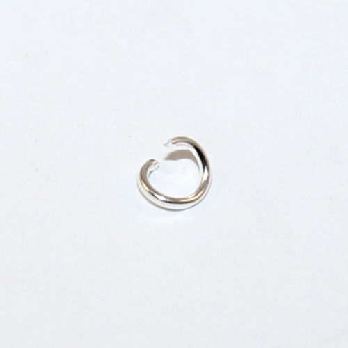 4mm x 0.7mm Jump Ring - Silver
