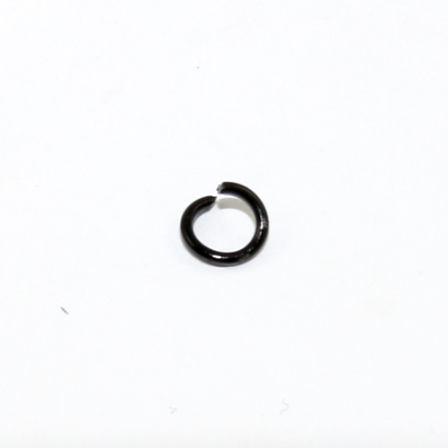 4mm x 0.7mm Jump Ring - Black