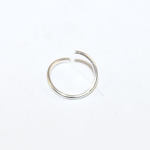 8mm x 0.7mm Jump Ring - Silver