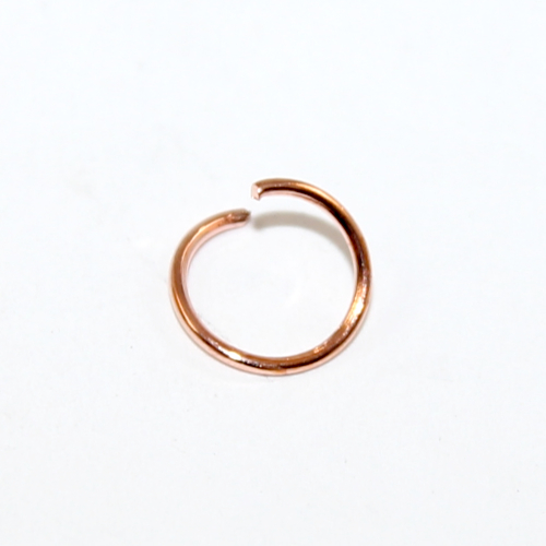 8mm x 0.7mm Jump Ring - Rose Gold