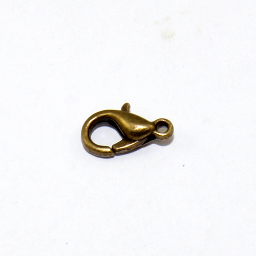 10mm Lobster Clasp - Antique Bronze
