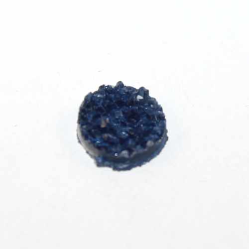 12mm "Druzy" Resin Cabochon - Sapphire