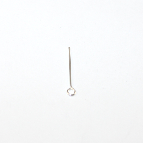 Craftdady 1000pcs Stainless Steel Open Eye Pins 20mm Metal Wire Needle Headpins 3/4 Inch for Craft Dangle Earring Pendant Necklace Bracelet Making 