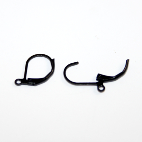 Continental Hook - Plain - Pair - Black - 10 Pair Bag