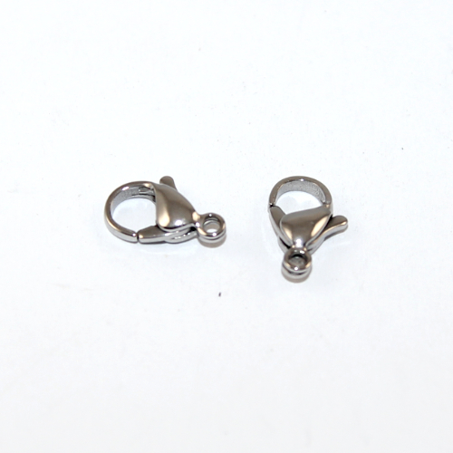 12mm Lobster Clasp - 304 Stainless Steel - 304 Stainless Steel
