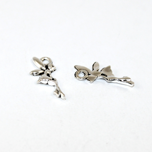 Tinkerbell Charm - Platinum - 2 Piece Pack