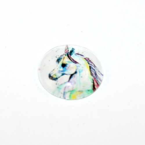 20mm Unicorn Cabochon