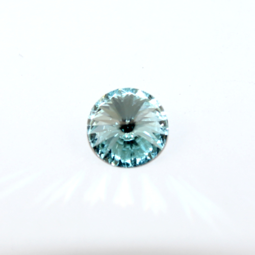 12mm 1122 Rivoli - Aquamarine - Pack of 2