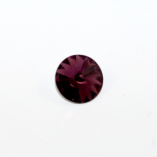 12mm 1122 Rivoli - Amethyst - Pack of 2