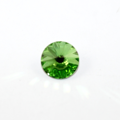 12mm 1122 Rivoli - Peridot - Pack of 2