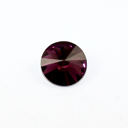 14mm 1122 Rivoli - Amethyst - Pack of 2