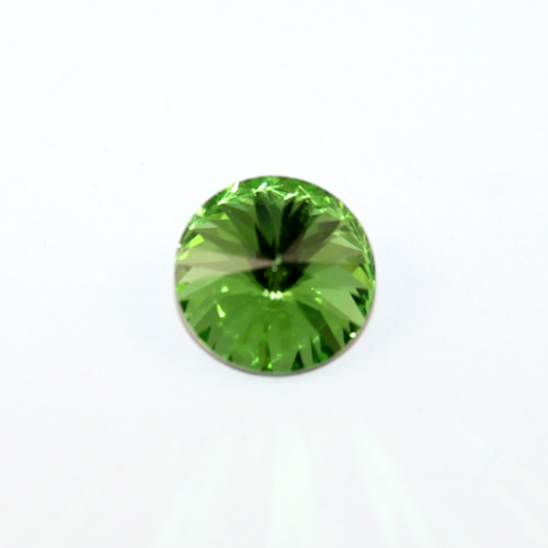 14mm 1122 Rivoli - Peridot - Pack of 2