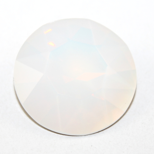 27mm 1201 Flat Chaton - White Opal