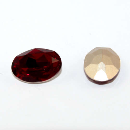 10mm x 14mm 4120 Oval - Siam - Pack of 4