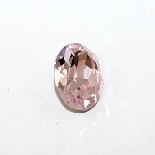 13mm x 18mm 4120 Oval - Light Rose - 2 Pieces