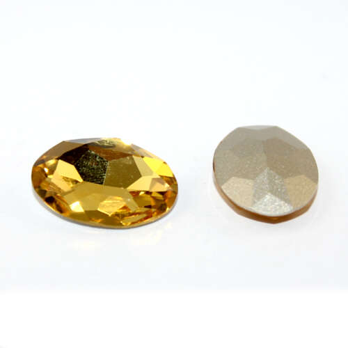 18mm x 25mm 4120 Oval - Light Topaz