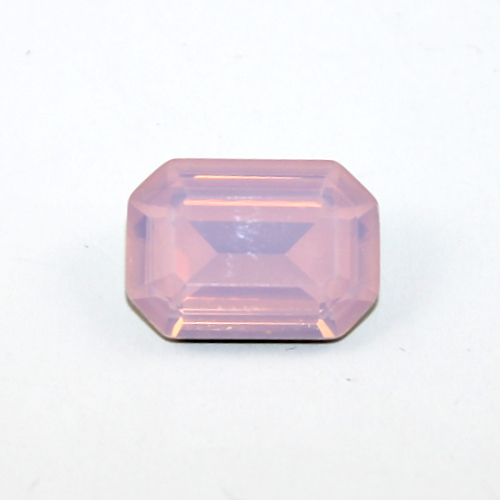13mm x 18mm 4610 Octagon - Rose Water Opal - 2 Pieces