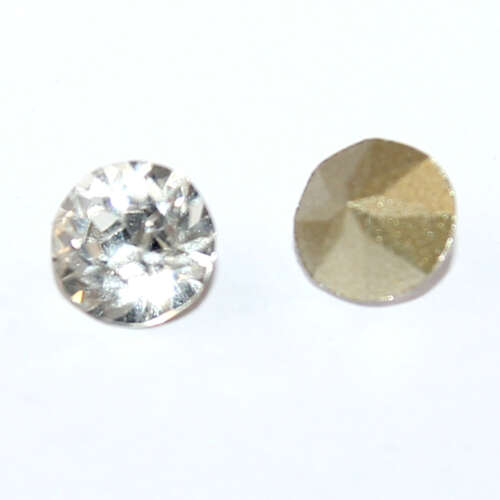 1088 Chaton 8mm (SS39) - Crystal - Pack of 4