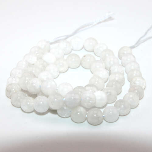 6mm Moonstone Round Beads - 38cm Strand