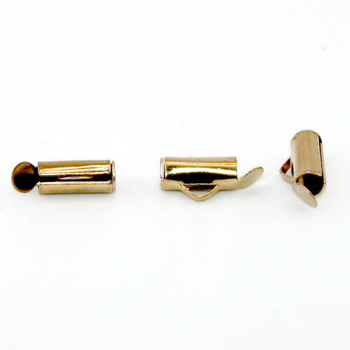 10mm Slide Connector - 304 Stainless Steel - Bright Gold