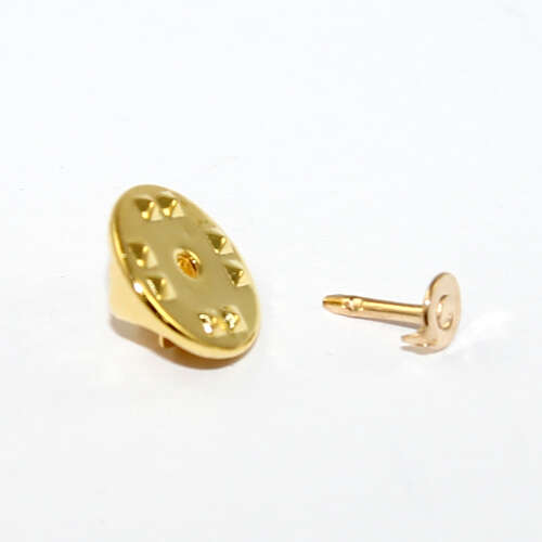 Badge / Tie / Brooch / Lapel Pin - Set - Bright Gold