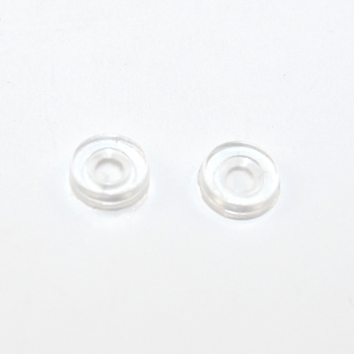Screw on Comfort Pad - Slide on - Pair - Clear