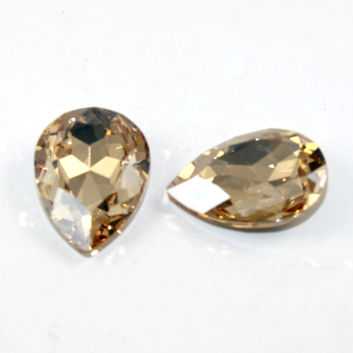 18mm x 25mm 4320 Pear Drop - Golden Shadow 