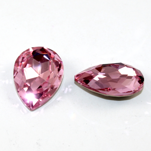 18mm x 25mm 4320 Pear Drop - Light Rose