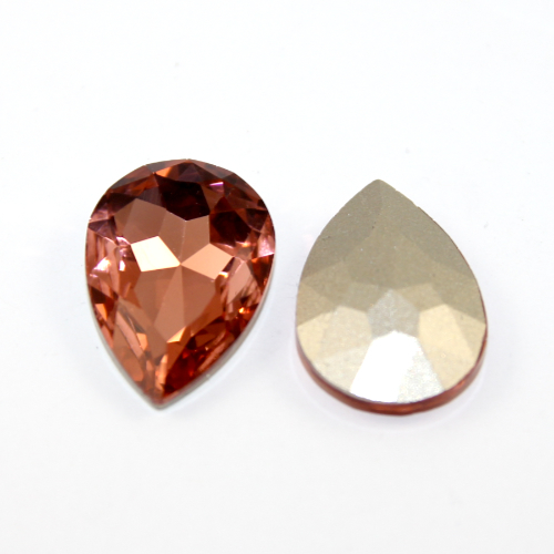 20mm x 30mm 4320 Pear Drop - Light Peach