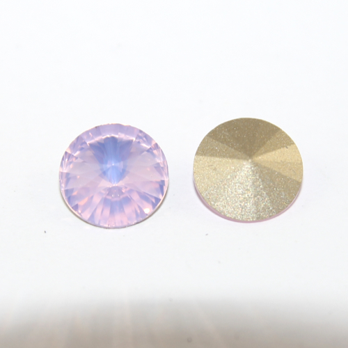 12mm 1122 Rivoli - Rose Water Opal - Foil - Pack of 2