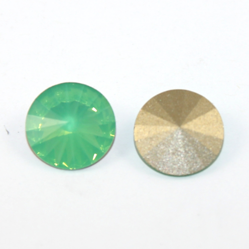 14mm 1122 Rivoli - Pacific Opal - Foil - Pack of 2