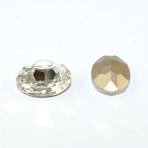 10mm x 14mm 4120 - Oval - Crystal - Pack of 4