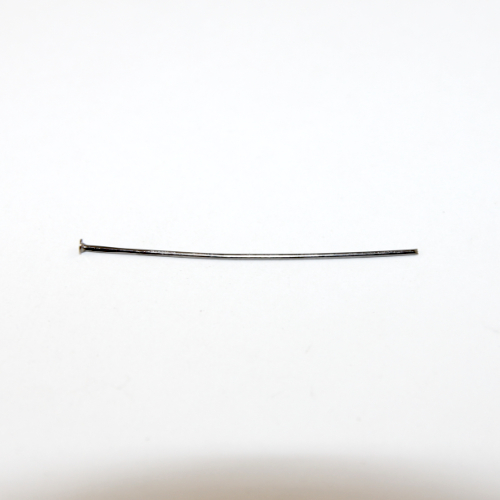 40mm x 0.7mm Head Pins - Gunmetal
