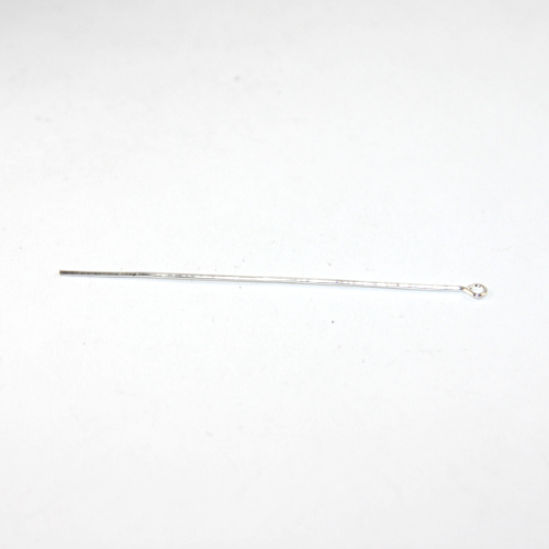 70mm x 0.7mm Eye Pins - Silver