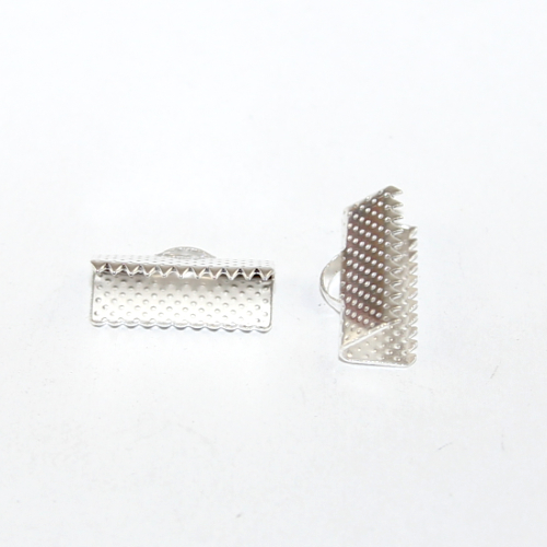 16mm Ribbon Crimp - Silver
