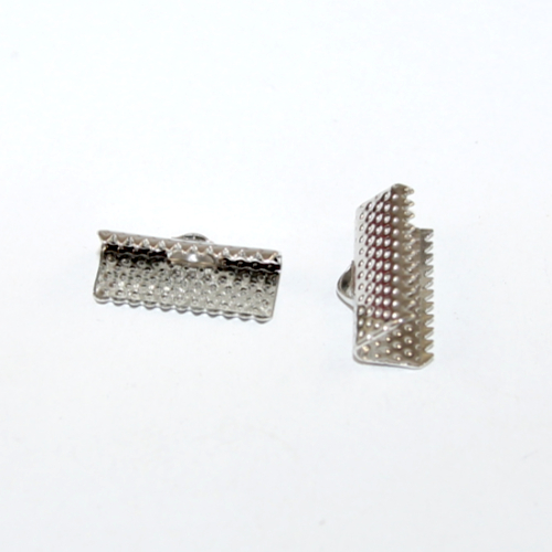16mm Ribbon Crimp - Platinum