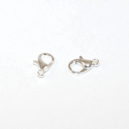 12mm Lobster Clasp - Silver