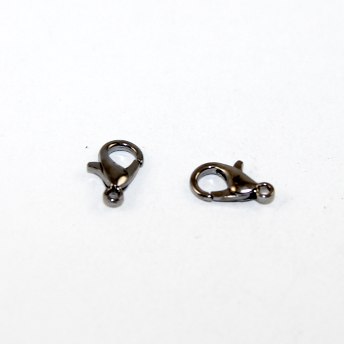 12mm Lobster Clasp - Gunmetal