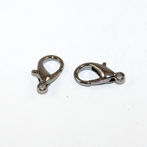 16mm Lobster Clasp - Gunmetal