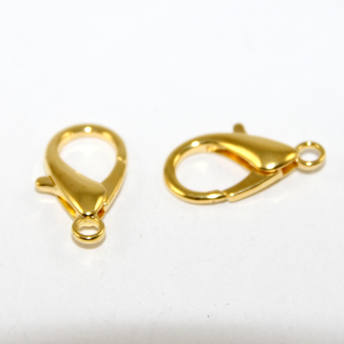 21mm Lobster Clasp - Bright Gold